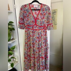 ba&sh aquila midi dress